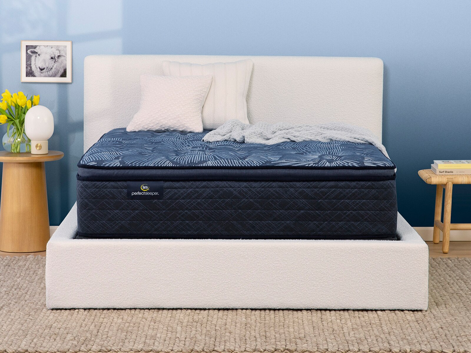 Bay spring firm pillow top mattress king prime Clearance